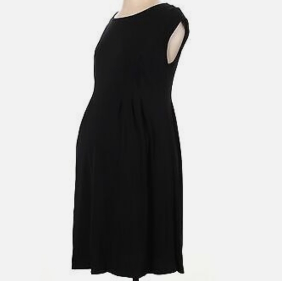 Liz Lange Little black maternity dress size XL - Picture 1 of 11